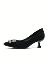 New Arrivals Women Low-Cut Rhinestone Chic Pointed Toe High Heel